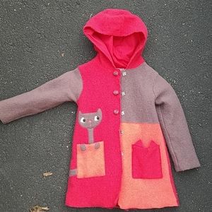 Du Pareil au même Cat Dress Coat